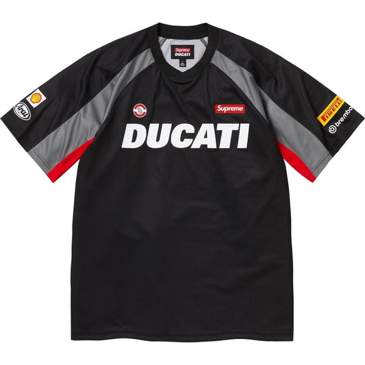 Supreme Ducati Soccer Jersey
Black