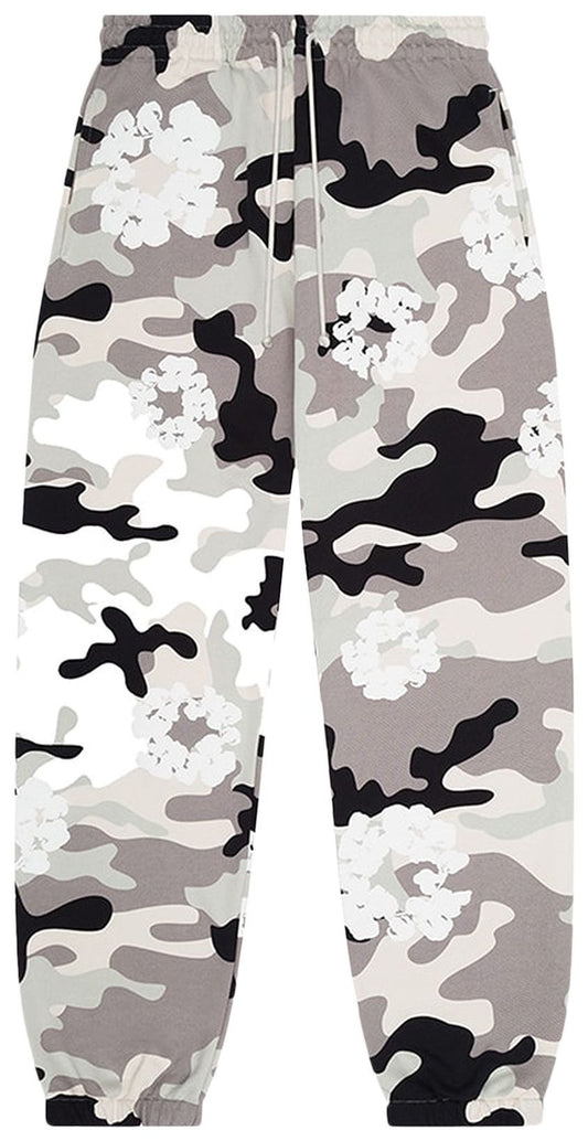 Denim Tears The Cotton Wreath Sweatpant White Camo