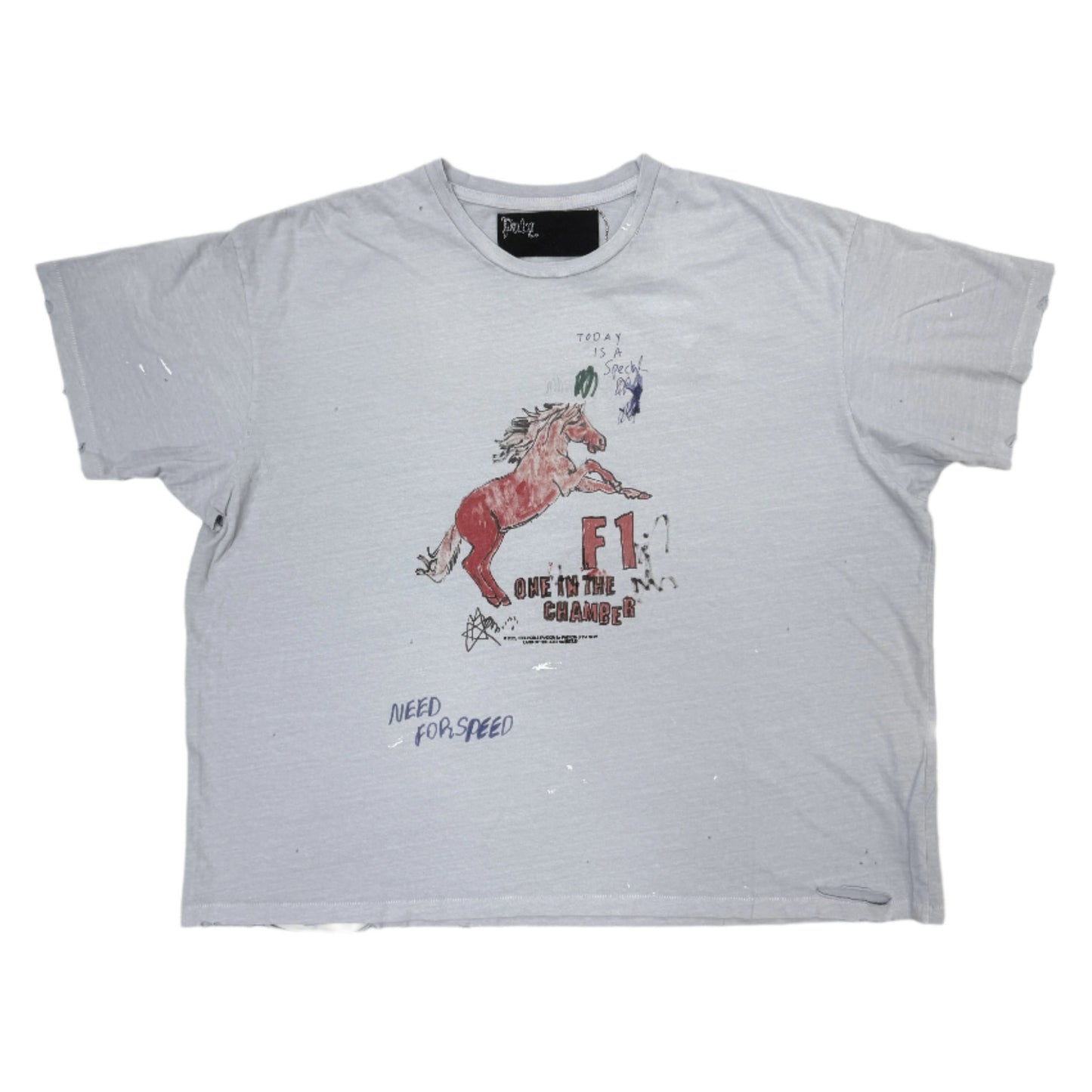 Paly F1 In The Chamber Tee Light Blue