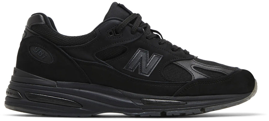New Balance 991v2 MiUK Stone Island Ghost Pack Black