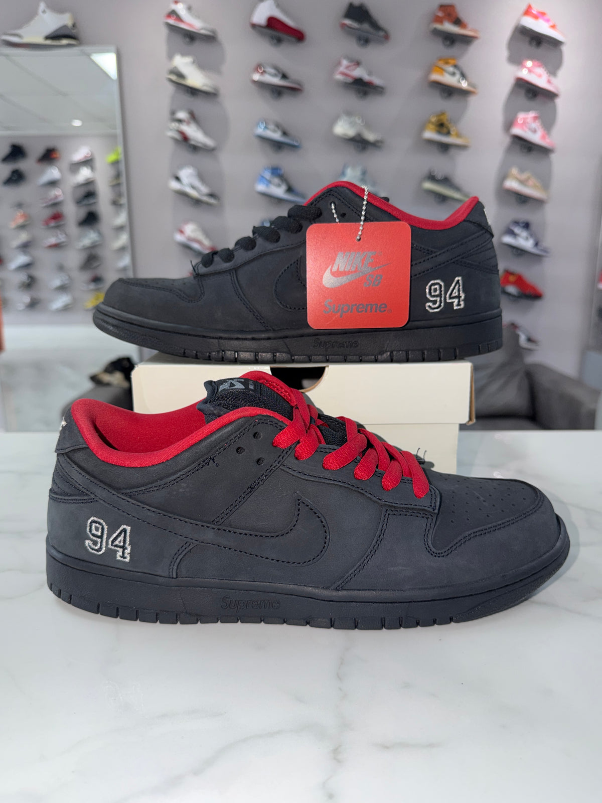 Nike SB Dunk Low Supreme 94 Black