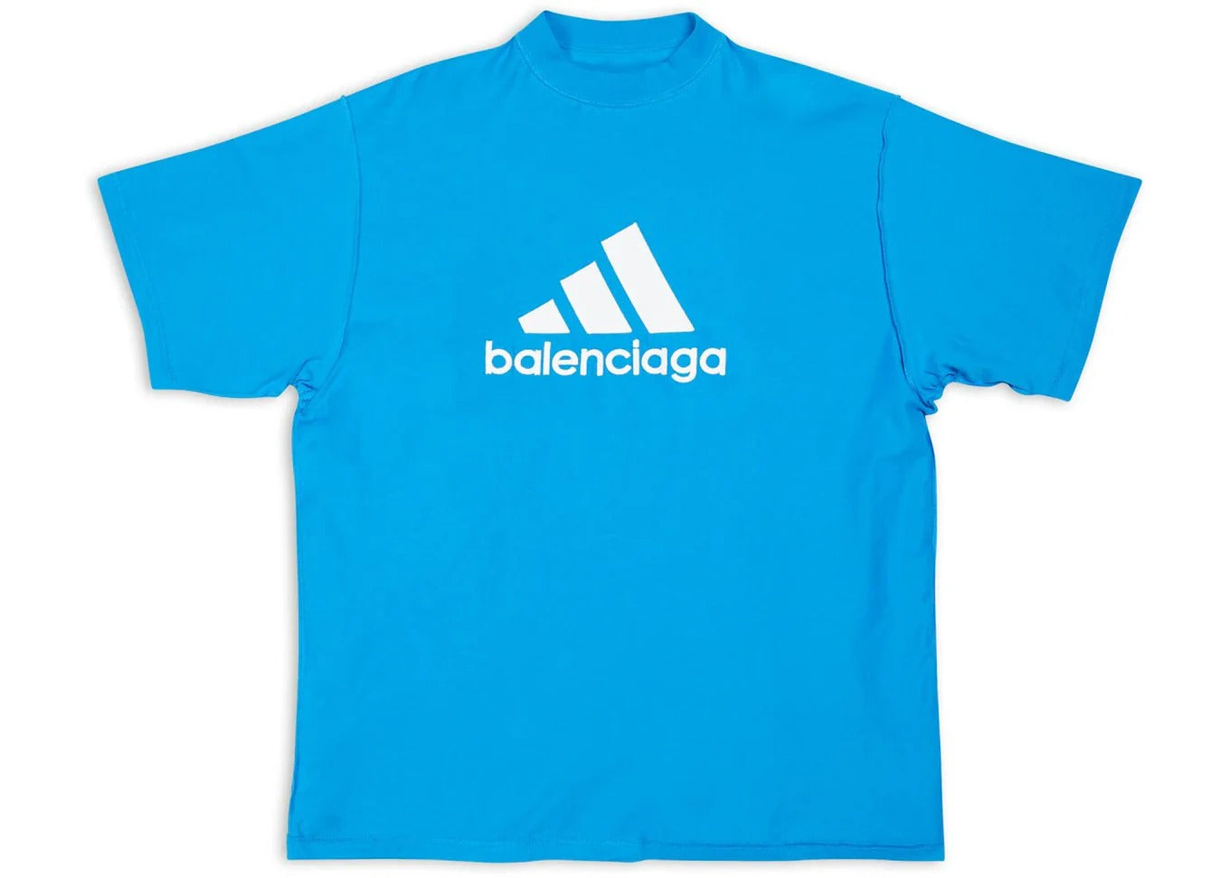 Balenciaga x adidas Oversized T-Shirt Blue