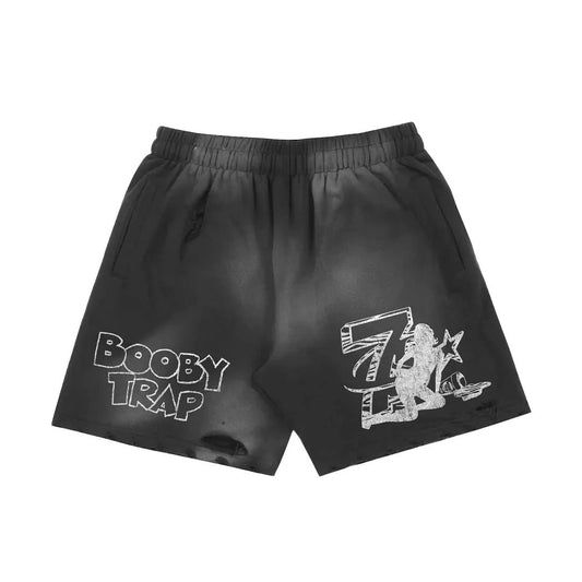 Triple Sevens Trap Shorts Black