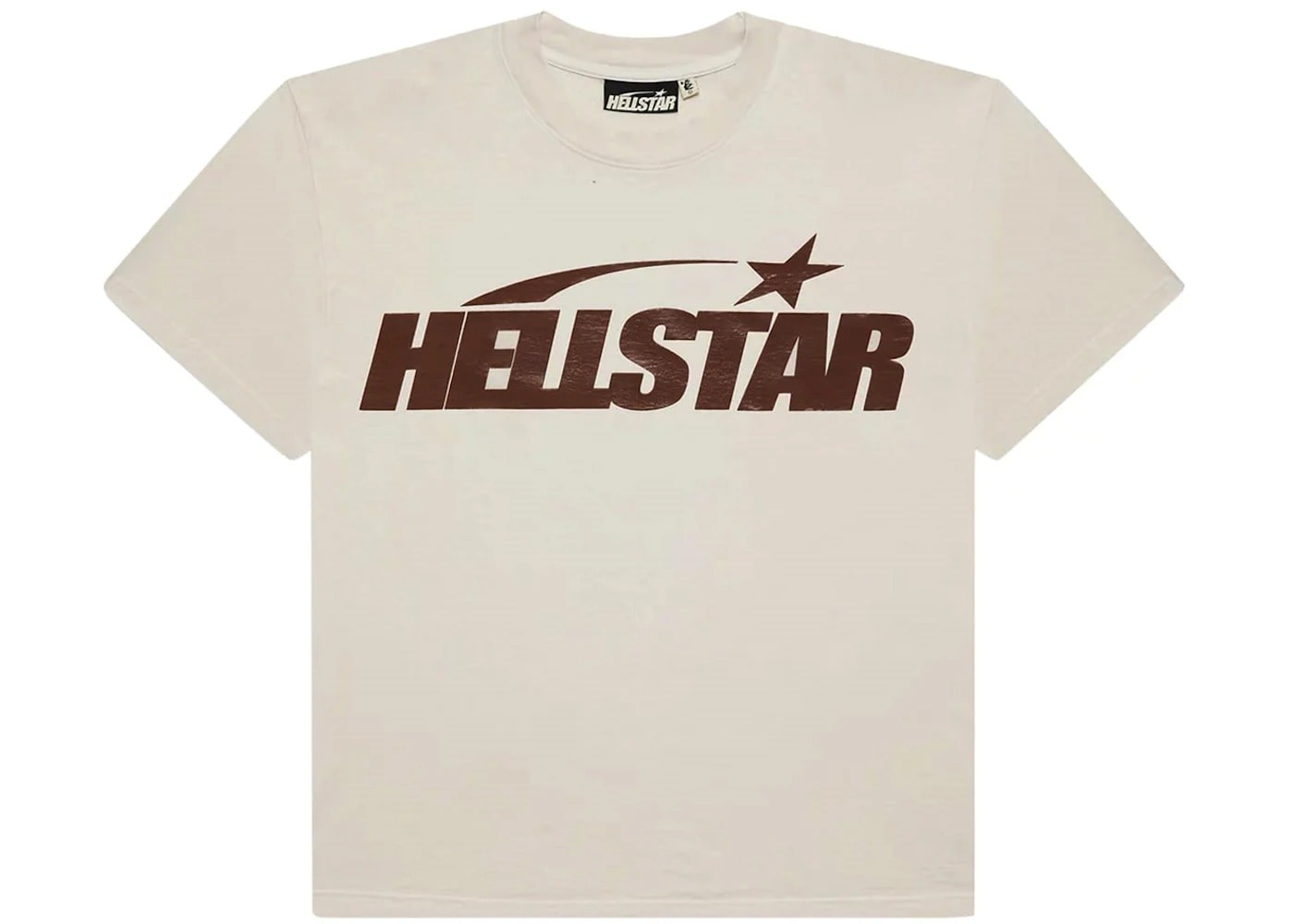 Hellstar Classic T-shirt (Regular Print) White/Brown