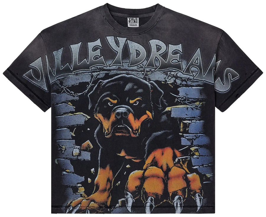 Vale Forever Rottweiler Big Tee 'Black'