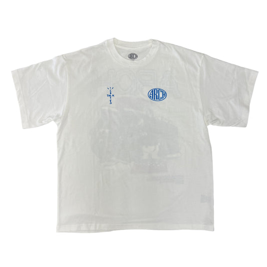 Cactus Jack & Virgil Abloh Arch Miami Art Basel Exclusive Tee White/Multi