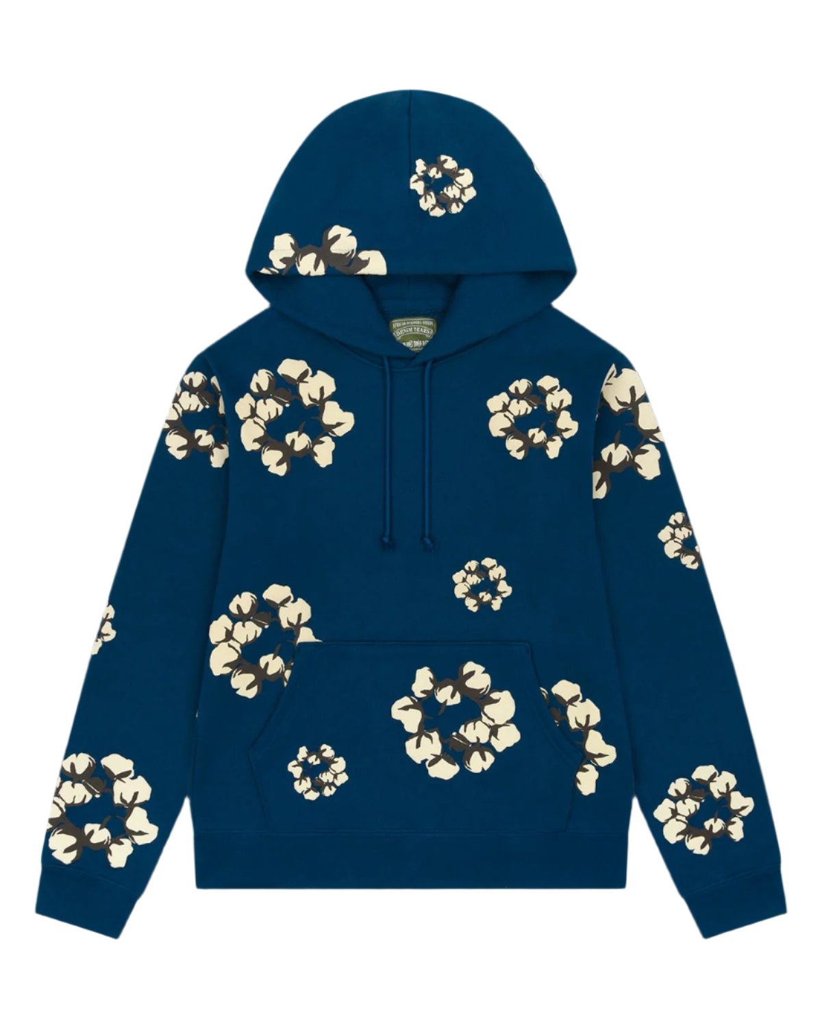 Denim Tears x CPFM Cactus Tears Wreath Hoodie Blue