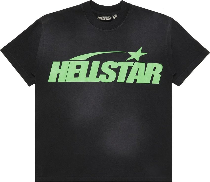 Hellstar Classic T-shirt (Regular Print) Black/Green