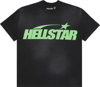 Hellstar Classic T-shirt (Regular Print) Black/Green