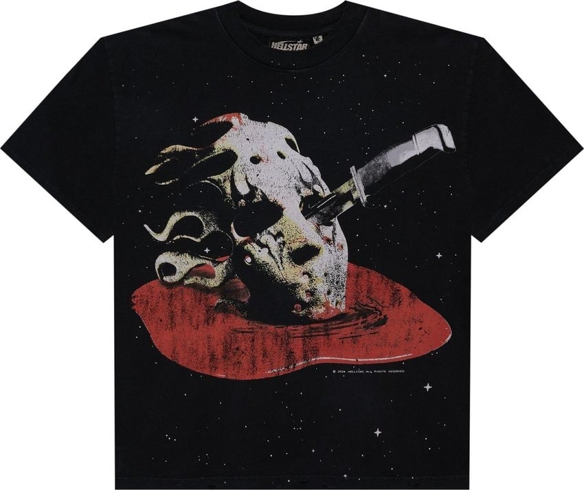 Hellstar Killer Mask T-Shirt Black