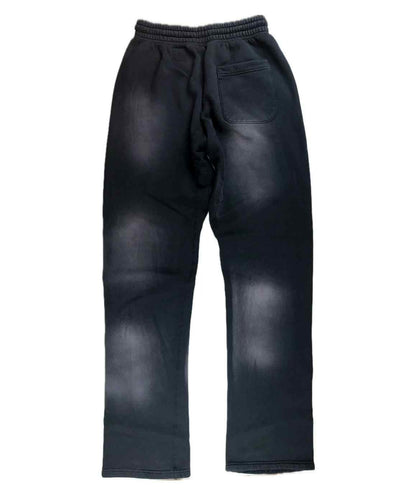 Hellstar No Guts No Glory Flare Bottom Sweatpants Midnight Dye Black