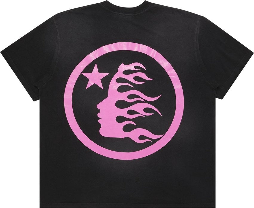 Hellstar Classic T-shirt (Gel Print) Black/Pink