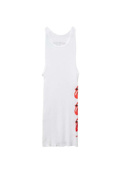 Chrome Hearts Rolling Stone Scroll Las Vegas Tank Top