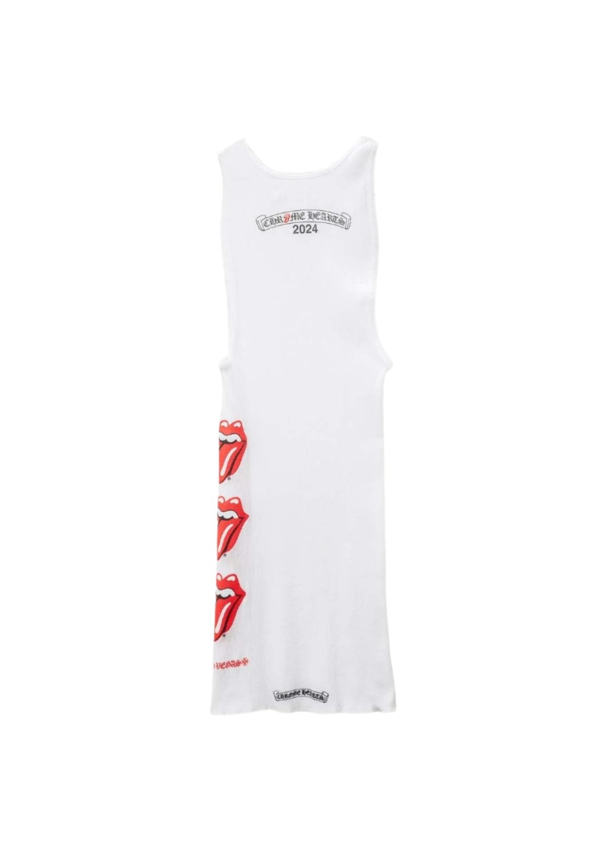 Chrome Hearts Rolling Stone Scroll Las Vegas Tank Top