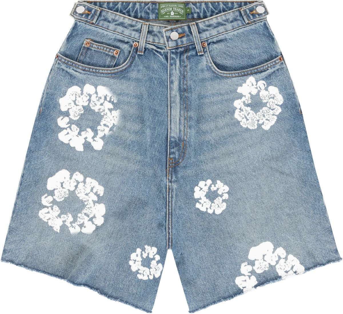 Denim Tears x Levi's The Cotton Wreath Jean Short Light Wash