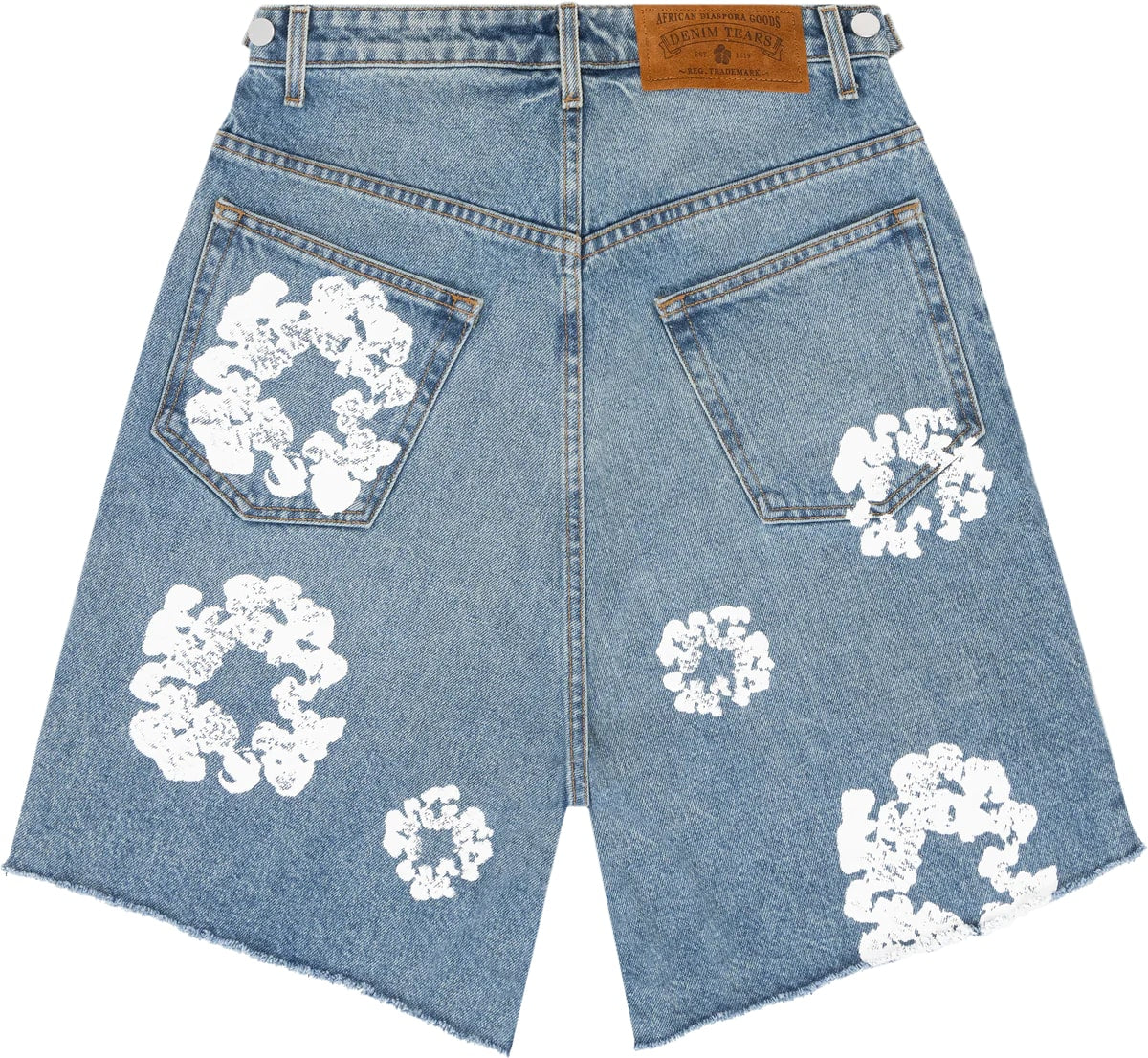 Denim Tears x Levi's The Cotton Wreath Jean Short Light Wash