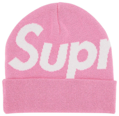 Supreme Big Logo Beanie (FW24) Pink