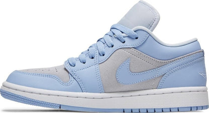 Jordan 1 Low Football Grey Aluminum (Women's)