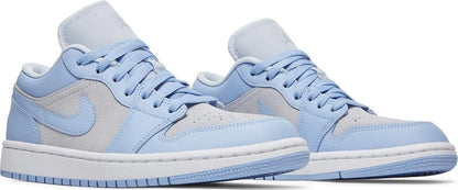 Jordan 1 Low Football Grey Aluminum (Women's)