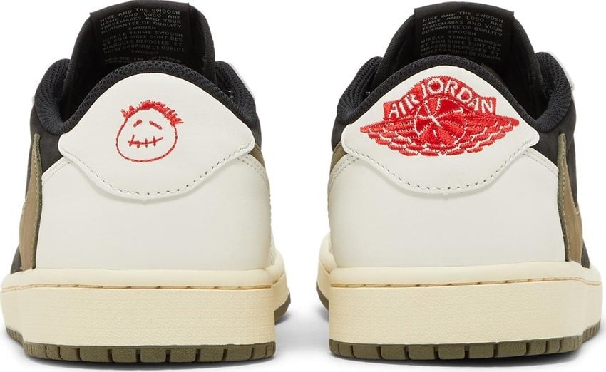 Jordan 1 Retro Low OG SP Travis Scott Olive (Women's)
