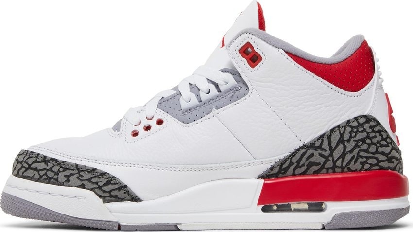 Jordan 3 Retro Fire Red (2022) (GS)