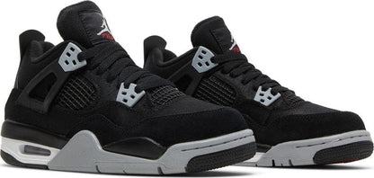 Jordan 4 Retro Black Canvas (GS)