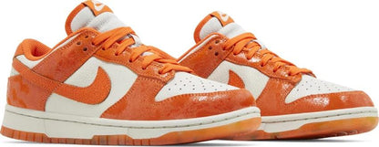 Nike Dunk Low Cracked Orange (Women's)