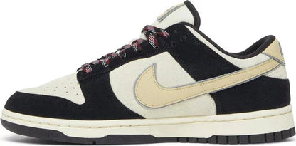 Nike Dunk Low LX Black Suede Team Gold (Women's)
