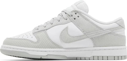 Nike Dunk Low Light Silver Corduroy (Women's)