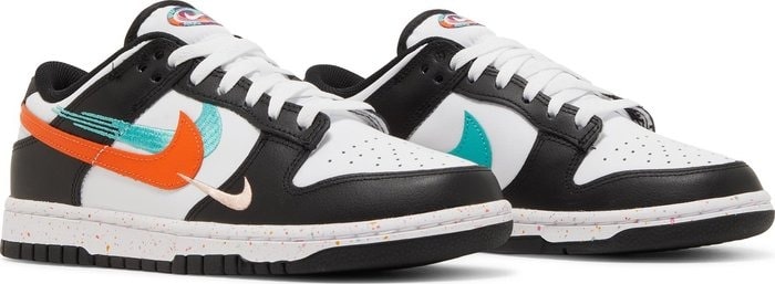 Nike Dunk Low Multiple Swooshes White Washed Teal (Women's)