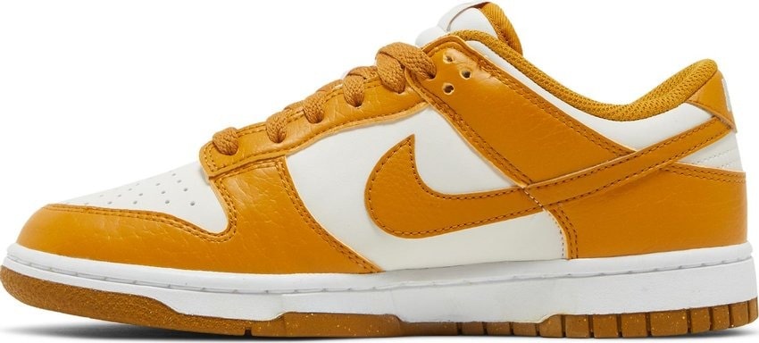 Nike Dunk Low Next Nature Phantom Gold Suede (Women's)