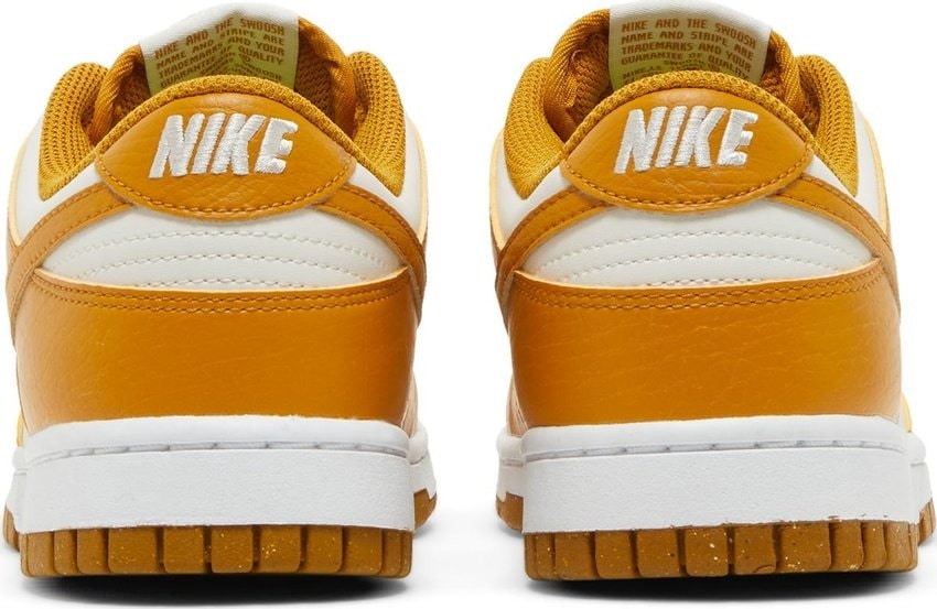 Nike Dunk Low Next Nature Phantom Gold Suede (Women's)