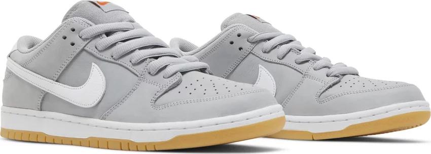 Nike SB Dunk Low Pro ISO Orange Label Wolf Grey Gum