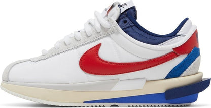 Nike Zoom Cortez SP sacai White University Red Blue