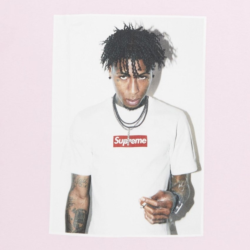 Supreme NBA Youngboy Tee Light Pink