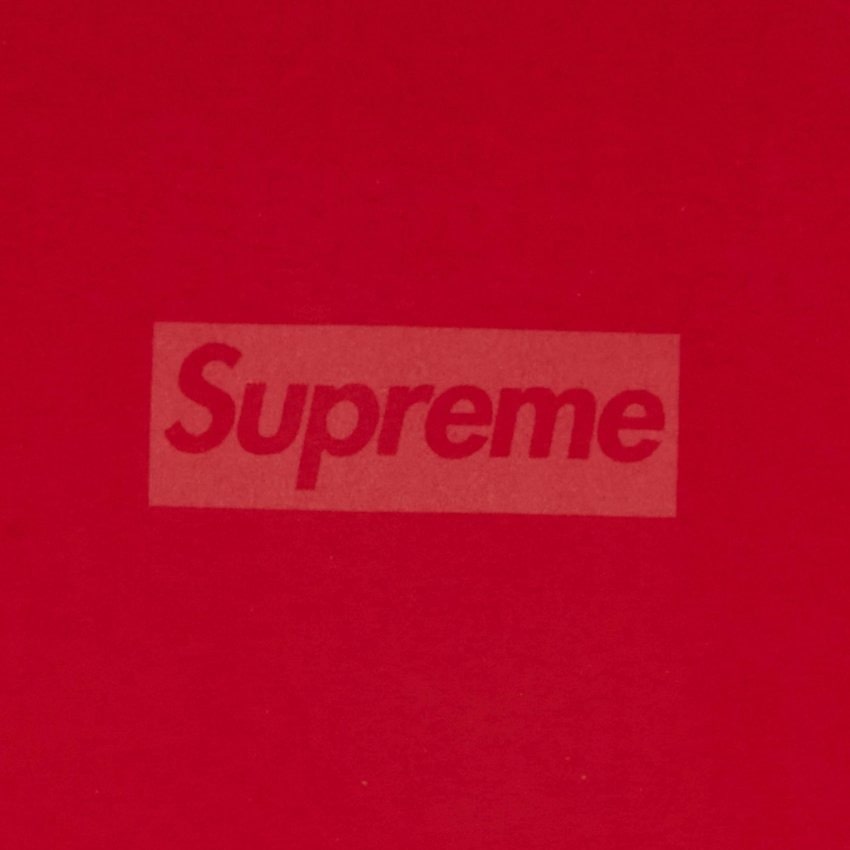 Supreme Tonal Box Logo Tee Red